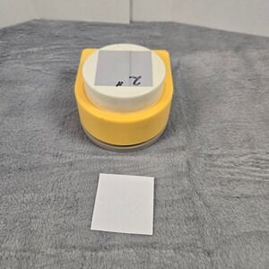 Punch Bunch 2 Inch Square Paper Punch Craft Scrapbooking Tool Yellow White